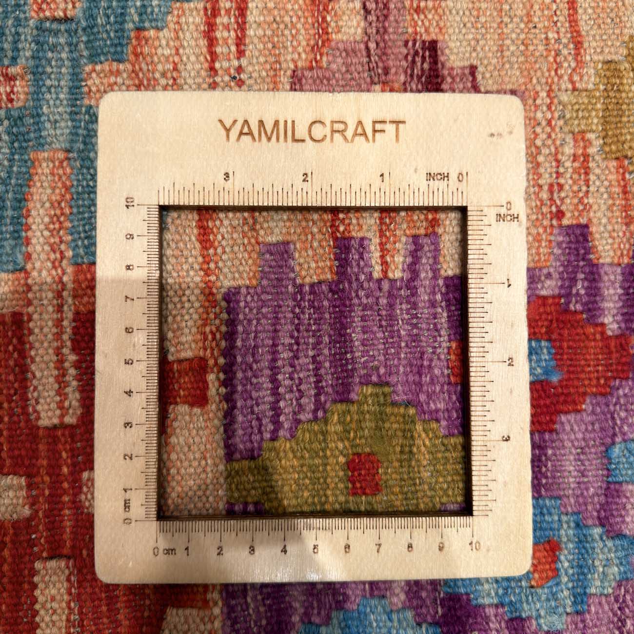 El Dokuma Anadolu Desenli Yün Kilim (200x290 cm) - Görsel 6