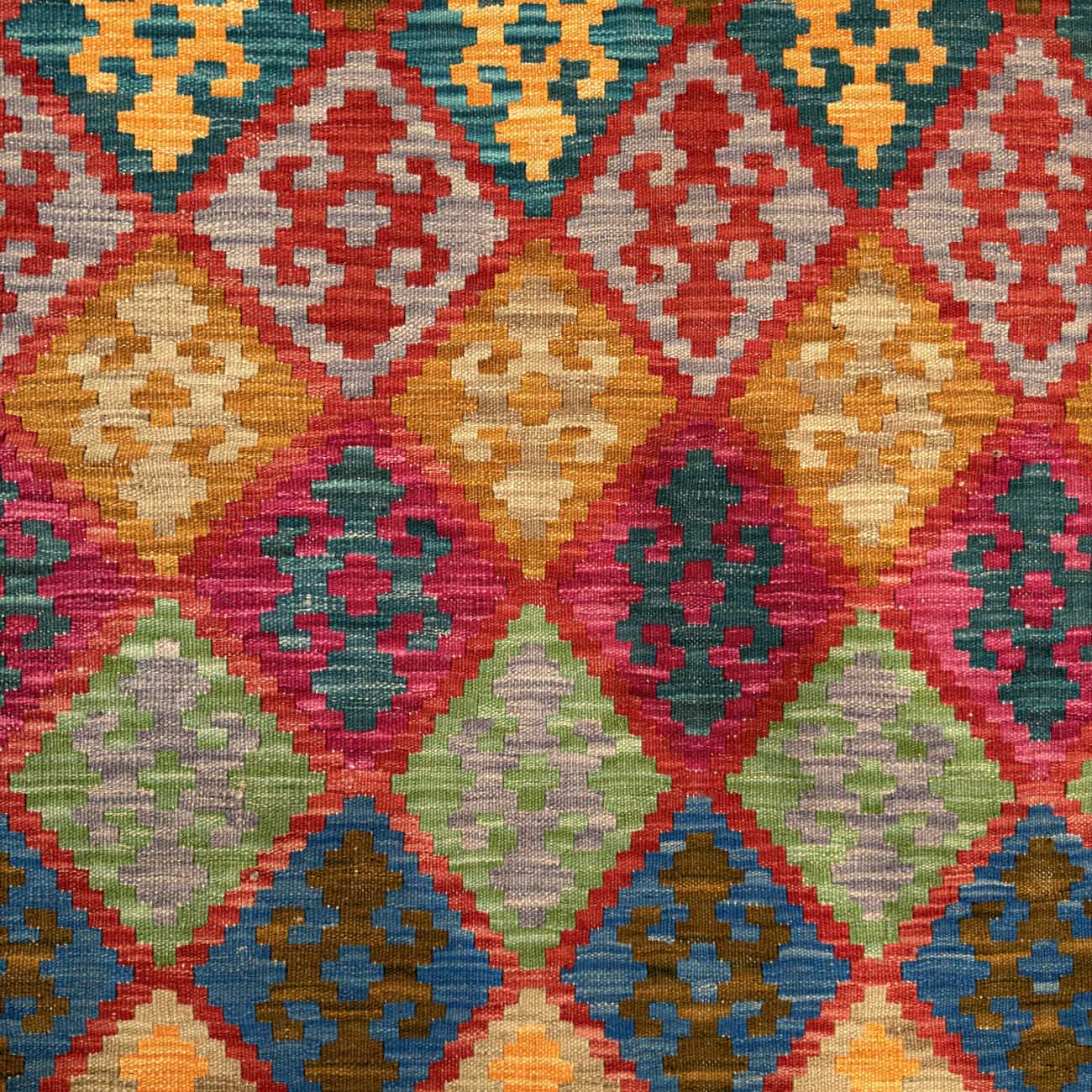 El Dokuma Anadolu Desenli Yün Kilim (120x175 cm) - Görsel 3