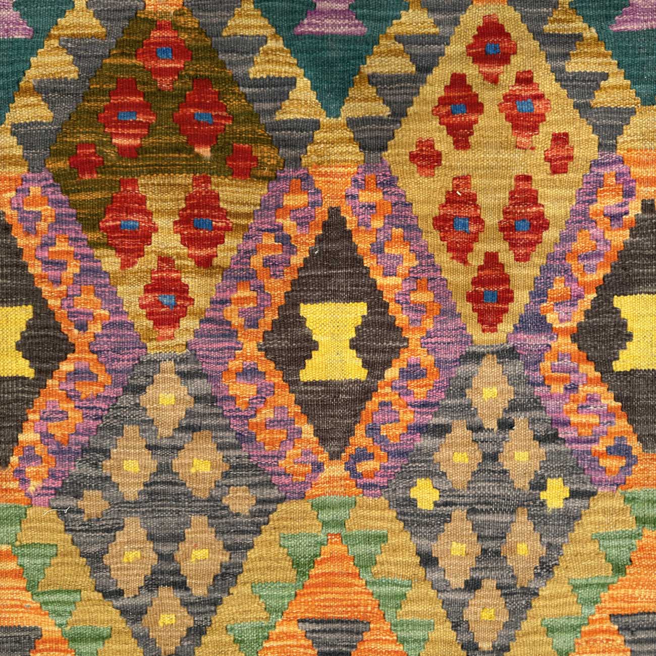 El Dokuma Anadolu Desenli Yün Kilim (125x175 cm) - Görsel 3