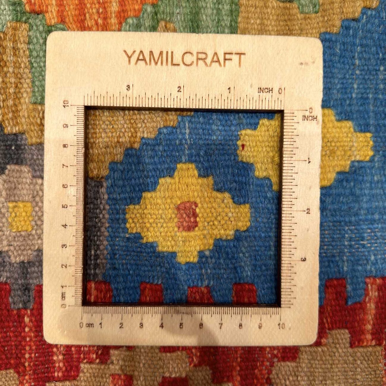 El Dokuma Anadolu Desenli Yün Kilim (125x175 cm) - Görsel 5