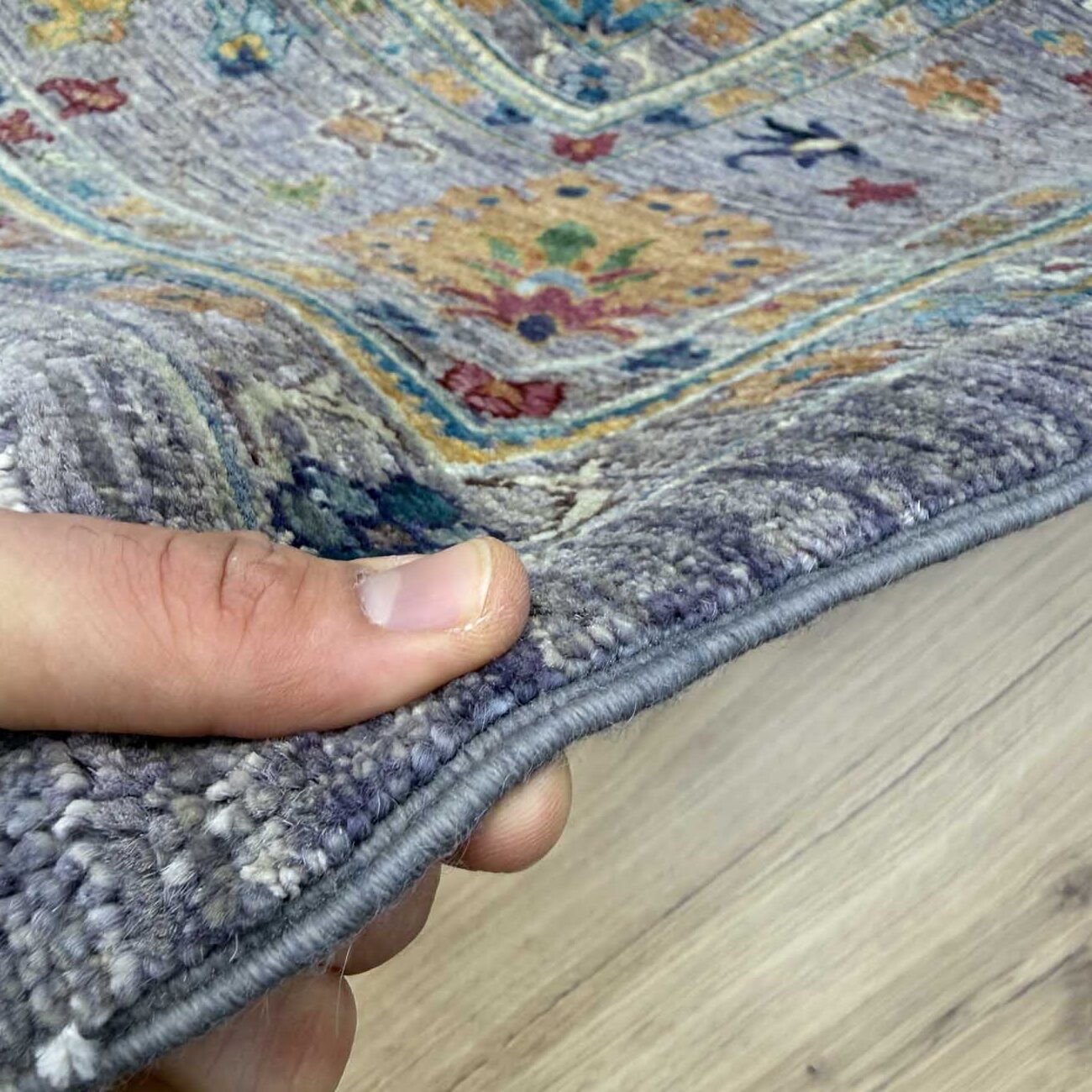 El Dokuma Sultani Yün Halı (280x370 cm) - Görsel 11