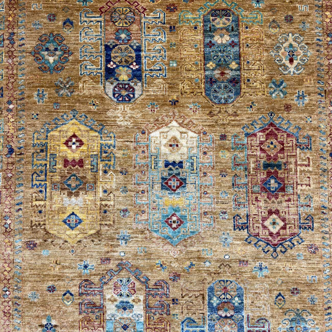 El Dokuma Veziri Kabile Yün Halı (170x240 cm) - Görsel 2