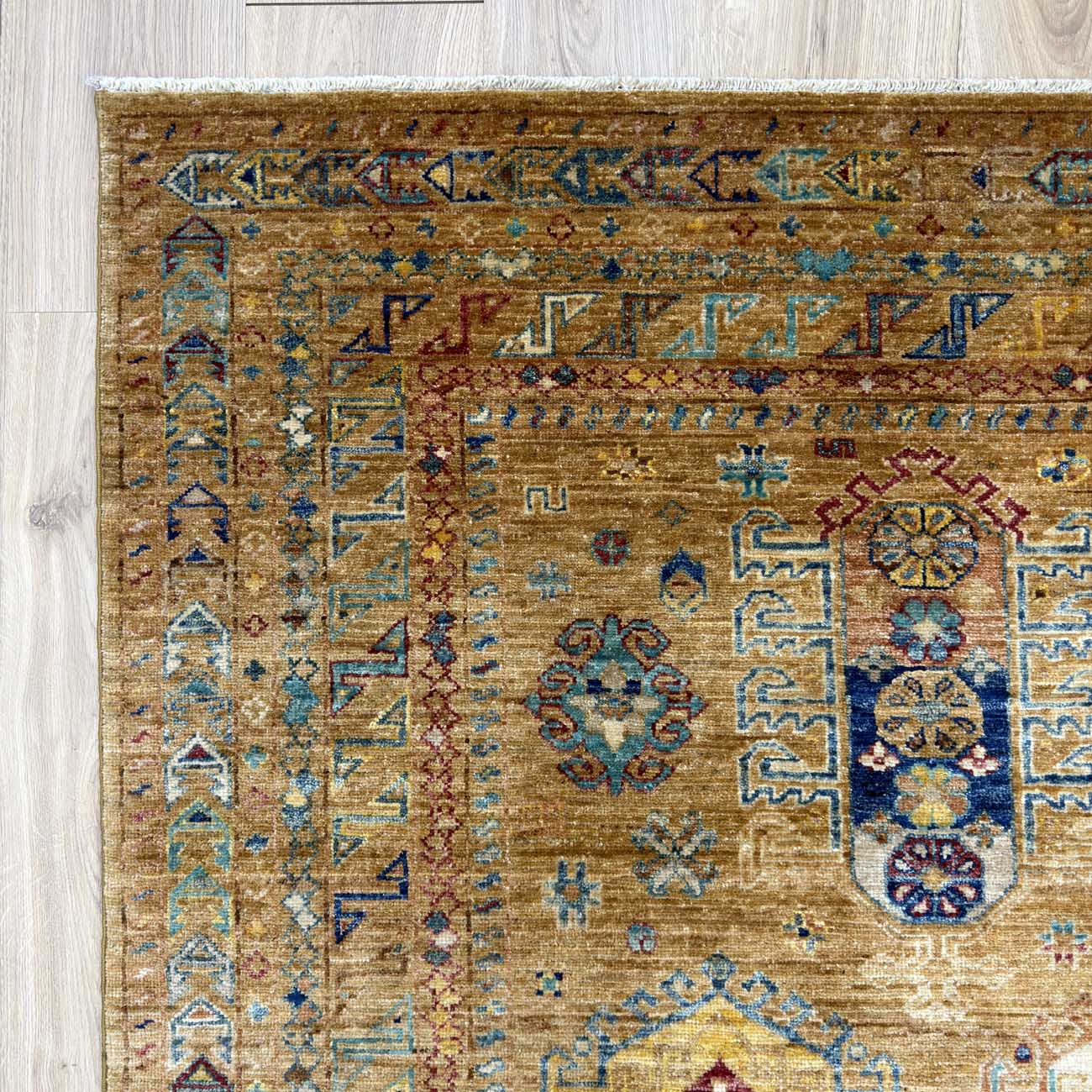 El Dokuma Veziri Kabile Yün Halı (170x240 cm) - Görsel 4