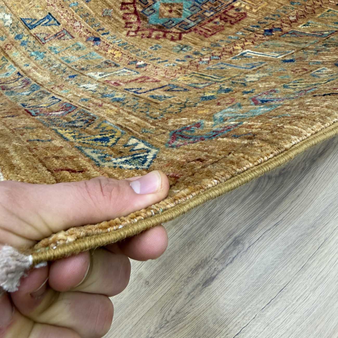 El Dokuma Veziri Kabile Yün Halı (170x240 cm) - Görsel 10