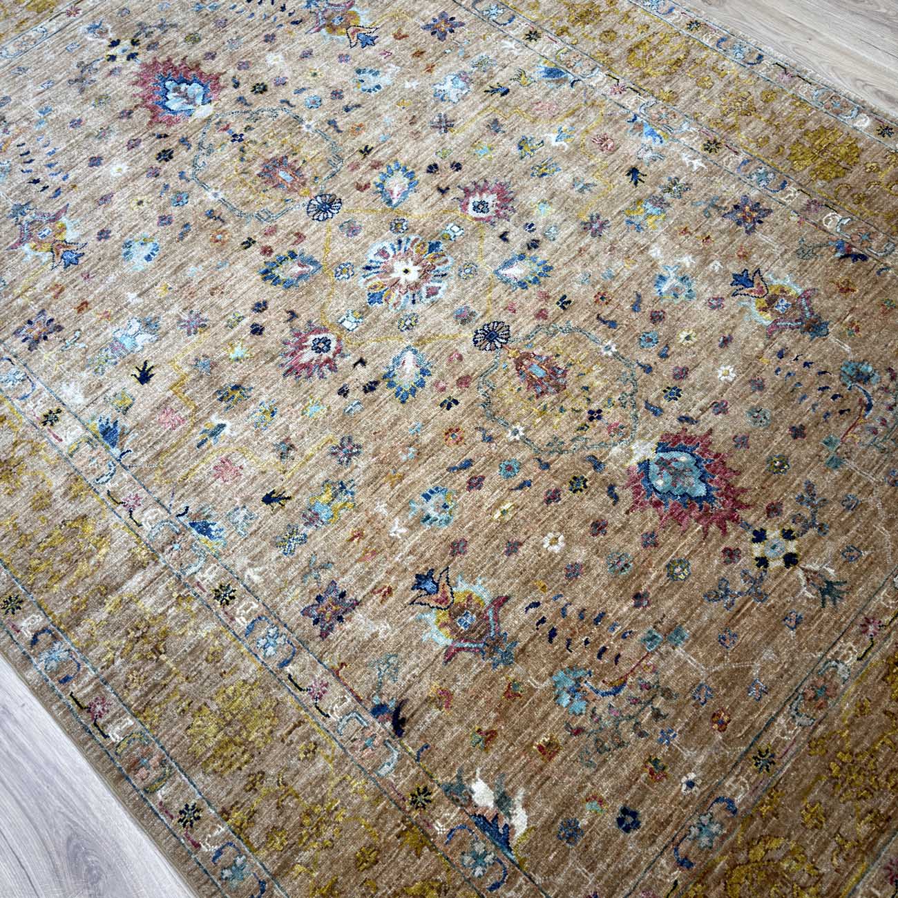 El Dokuma Sultani Yün Halı (165x230 cm) - Görsel 8