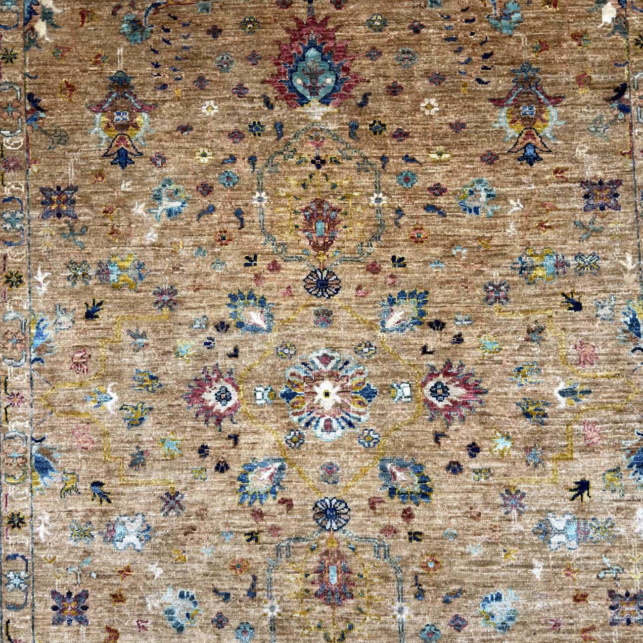 El Dokuma Sultani Yün Halı (165x230 cm) - Görsel 3