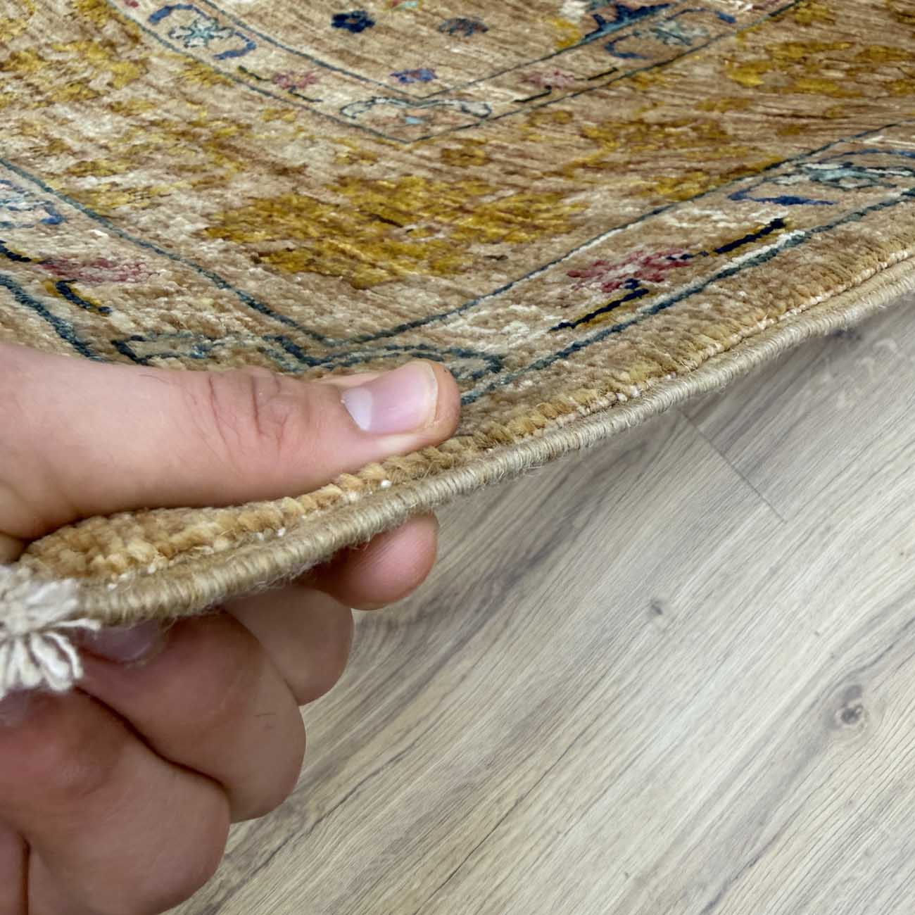 El Dokuma Sultani Yün Halı (165x230 cm) - Görsel 10