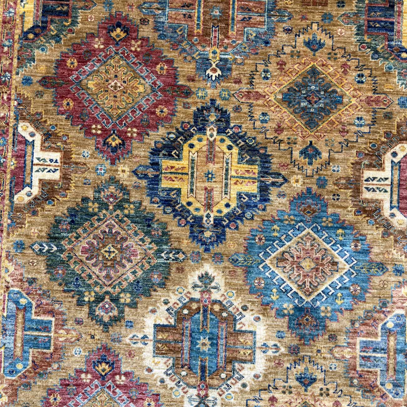 El Dokuma Veziri Kabile Yün Halı (170x240 cm) - Görsel 3