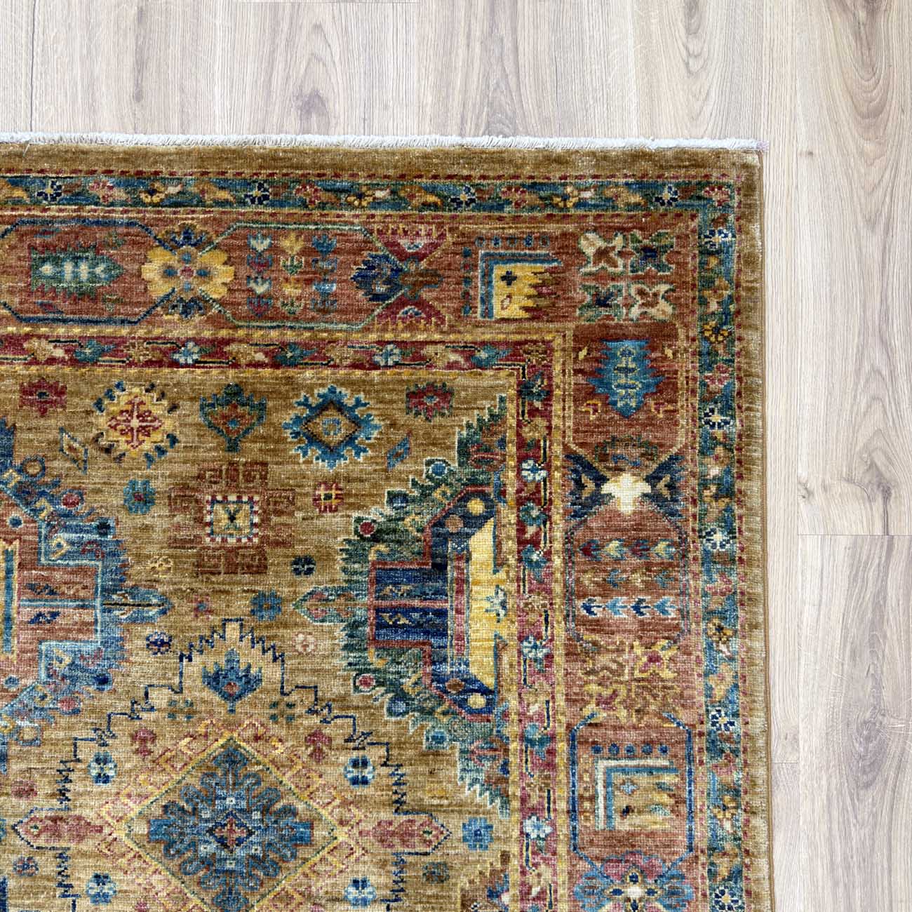 El Dokuma Veziri Kabile Yün Halı (170x240 cm) - Görsel 4