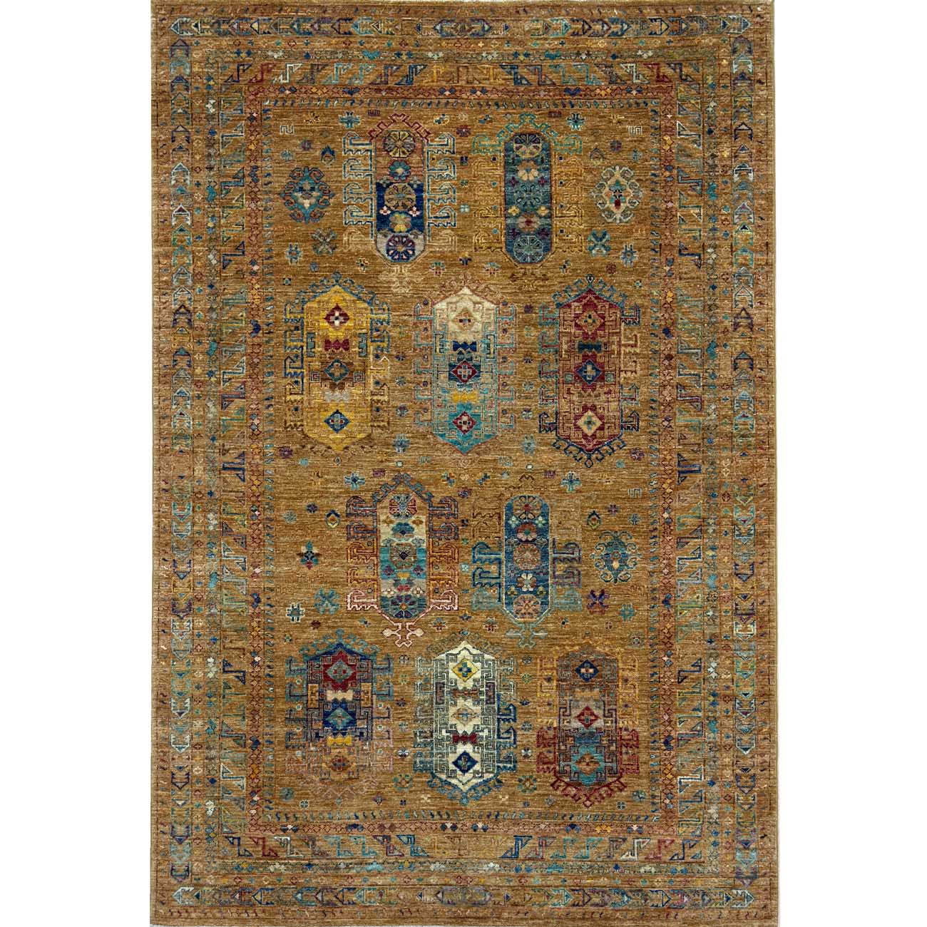 El Dokuma Veziri Kabile Yün Halı (170x240 cm)