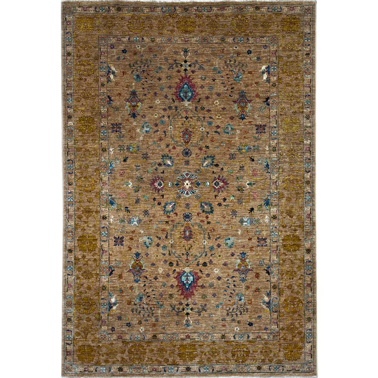 El Dokuma Sultani Yün Halı (165x230 cm)