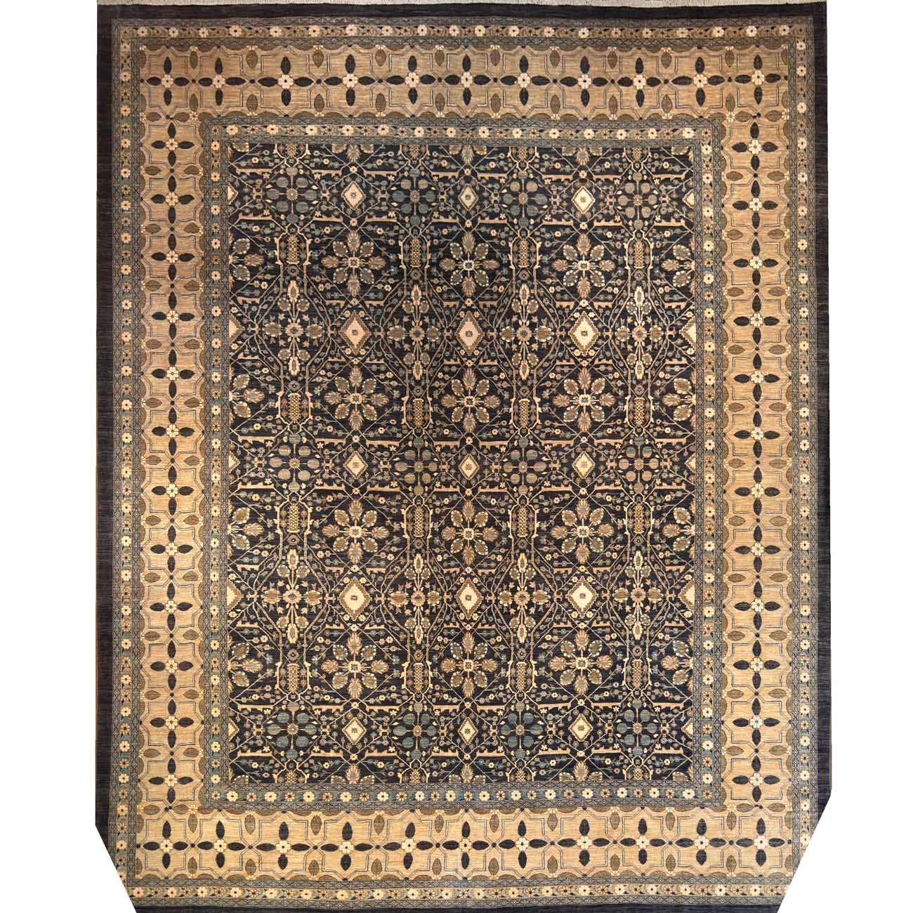 El Dokuma Premium Uşak Saray Yün Halısı (370x470 cm)