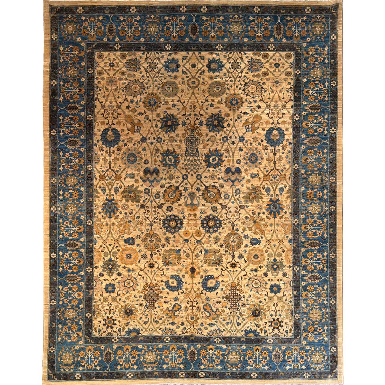 El Dokuma Premium Uşak Saray Yün Halısı (275x385 cm)