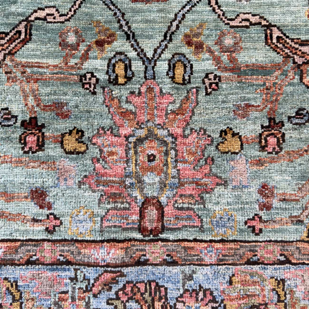 El Dokuma Uşak Yün Halı (120x180 cm) - Görsel 2