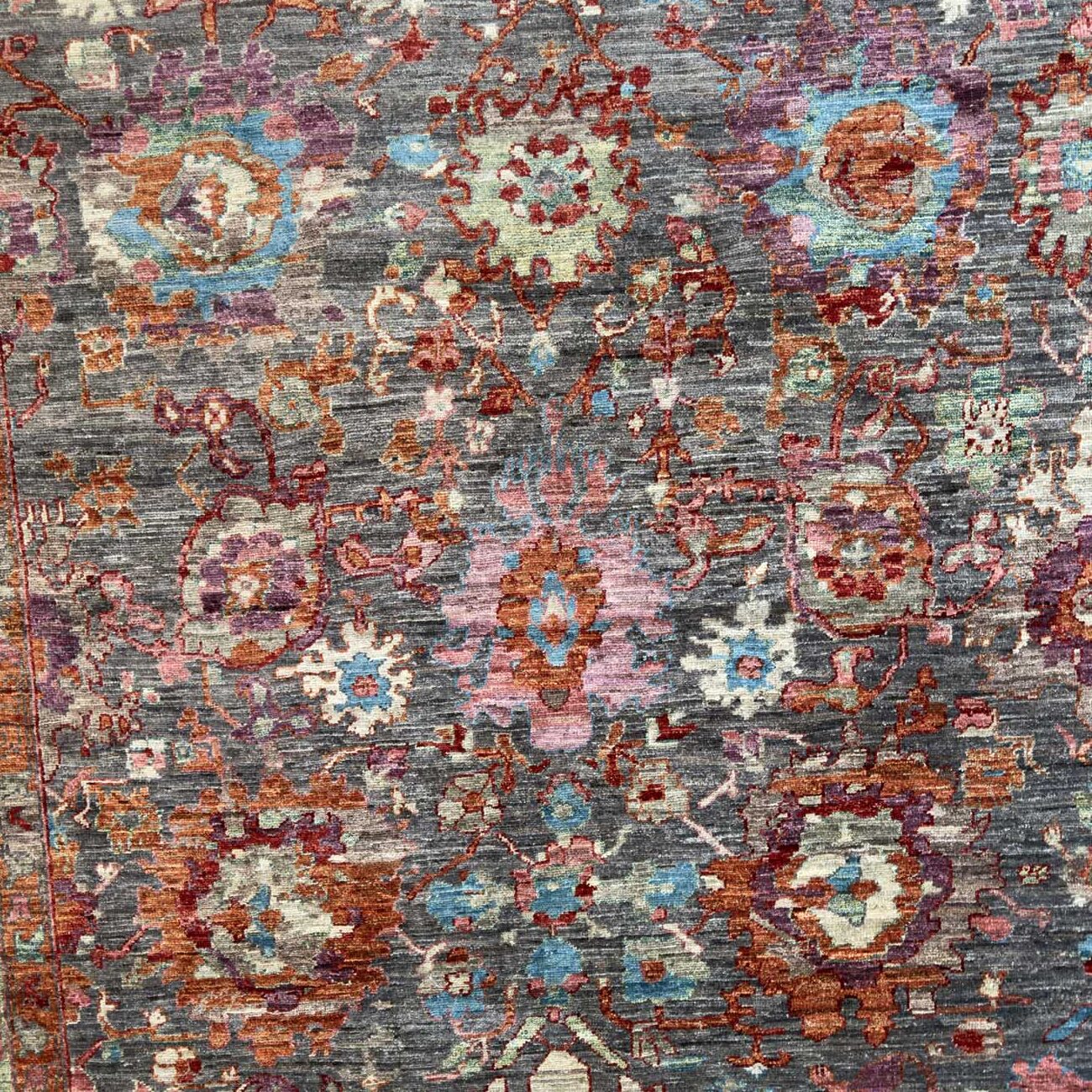 El Dokuma Uşak Yün Halı (190x270 cm) - Görsel 4