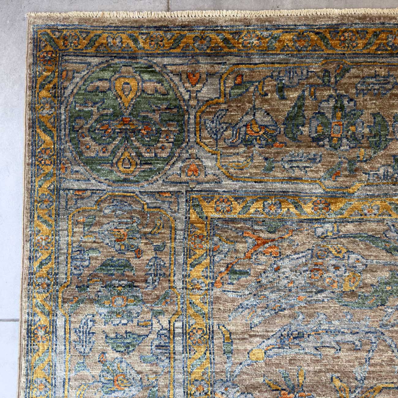 El Dokuma Özel Tasarım İran Yün Halı (275x365 cm) - Görsel 3
