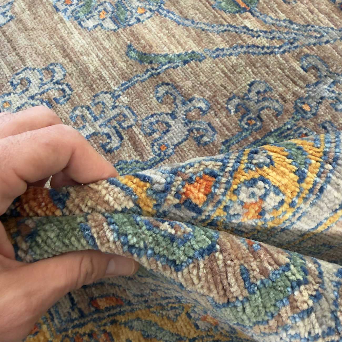 El Dokuma Özel Tasarım İran Yün Halı (275x365 cm) - Görsel 5