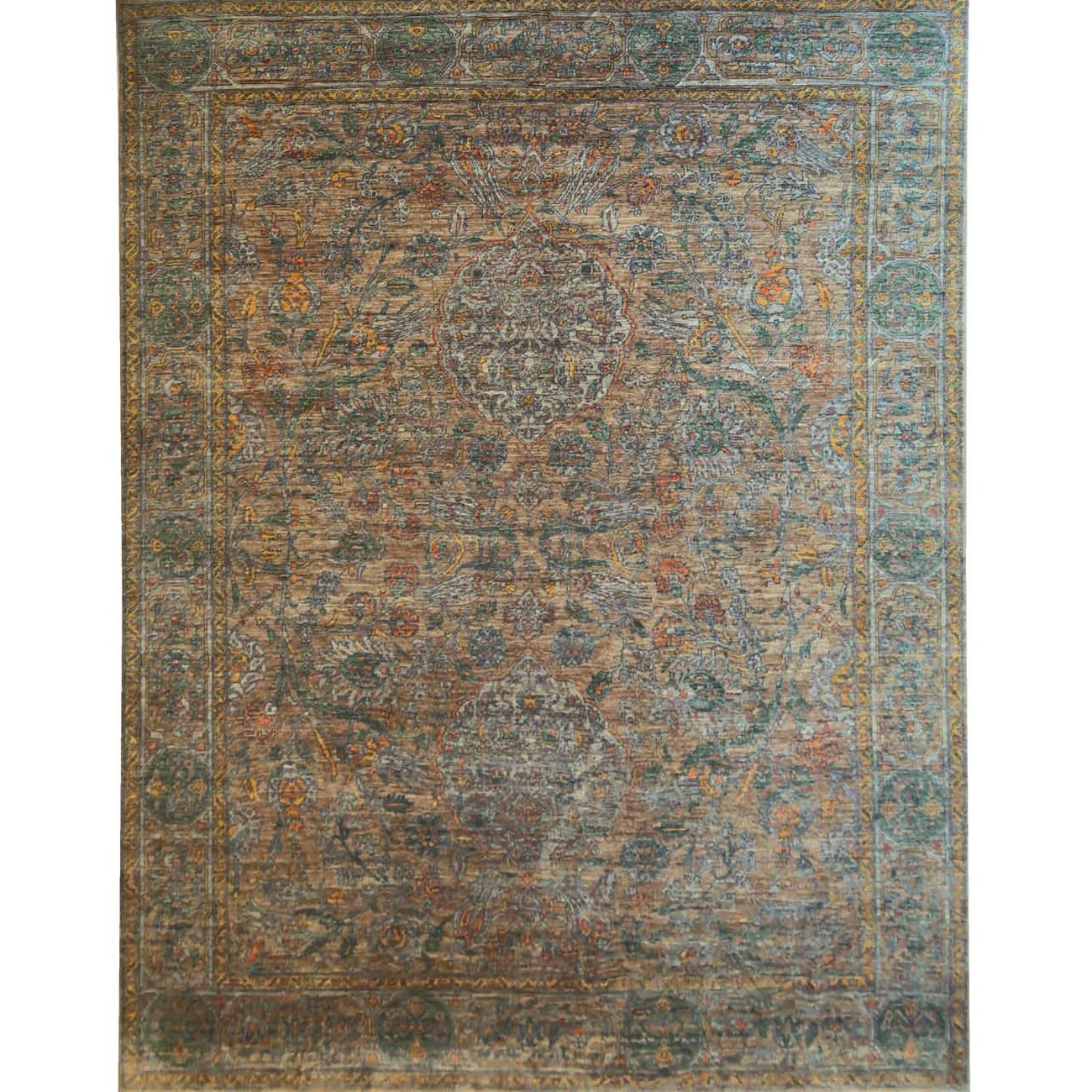 El Dokuma Özel Tasarım İran Yün Halı (275x365 cm)