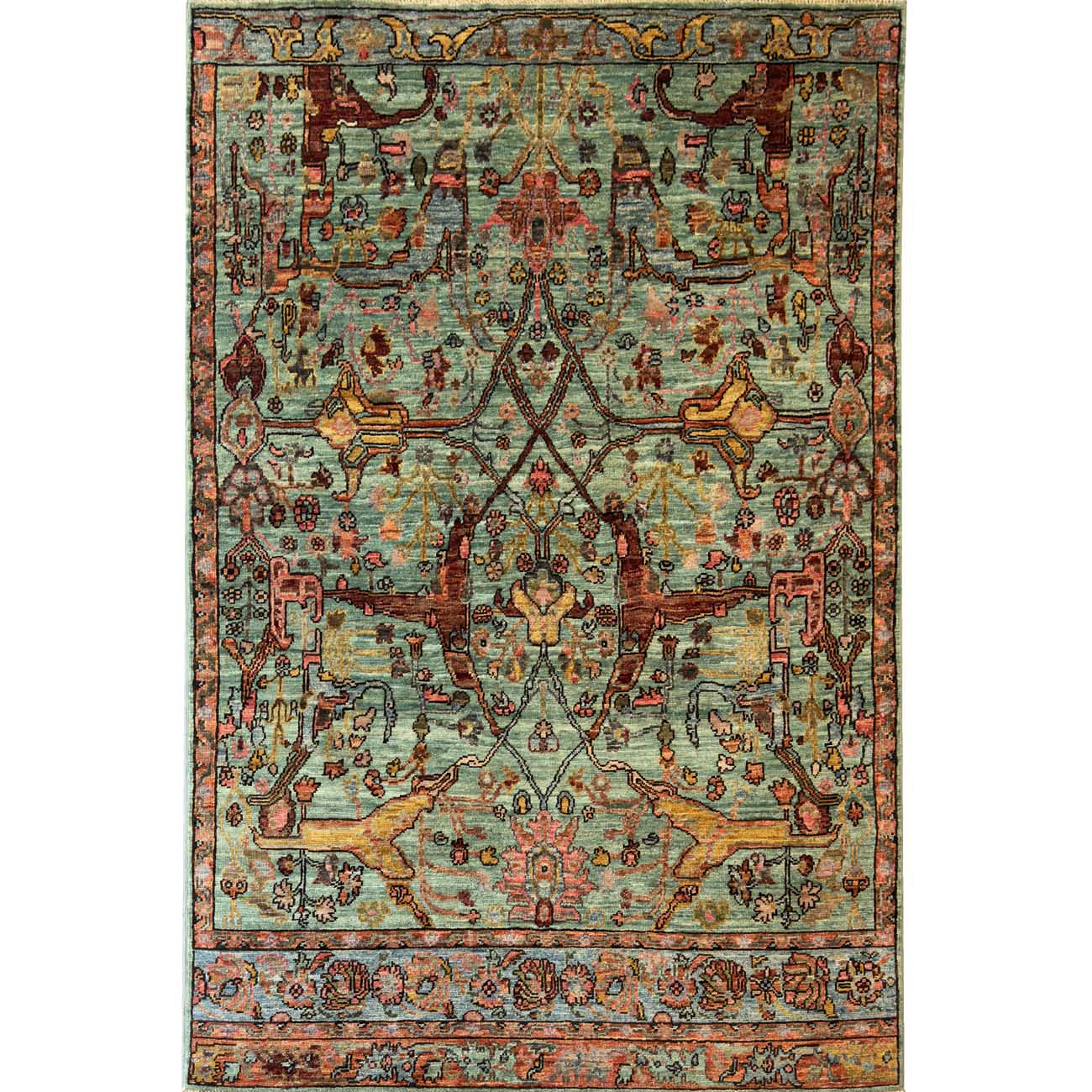 El Dokuma Uşak Yün Halı (120x180 cm)