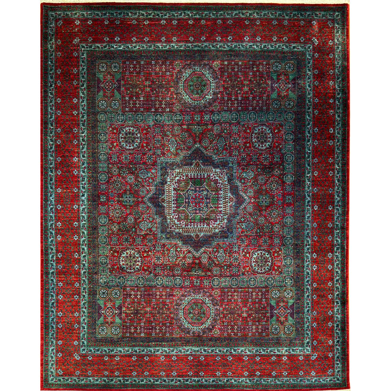El Dokuma Premium Memlük Yün Halı (250×300 cm)