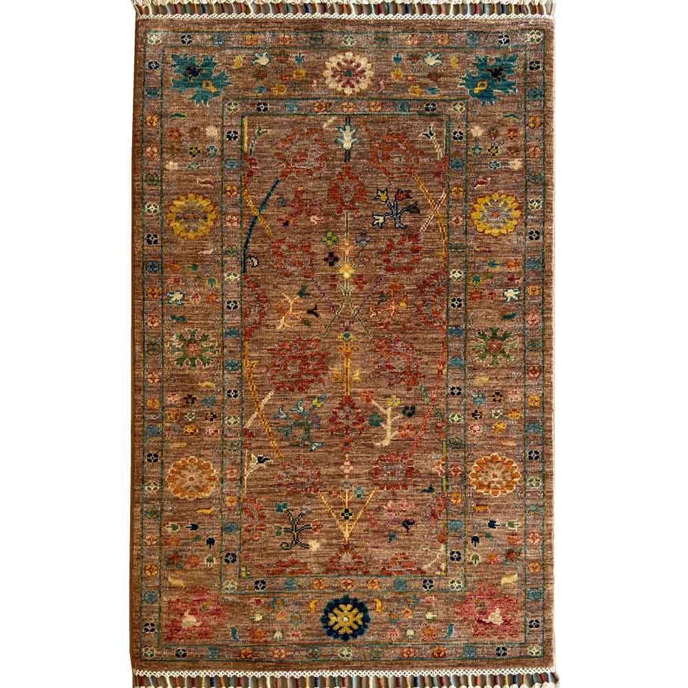 El Dokuma Sultani Yün Halı (80x125 cm)