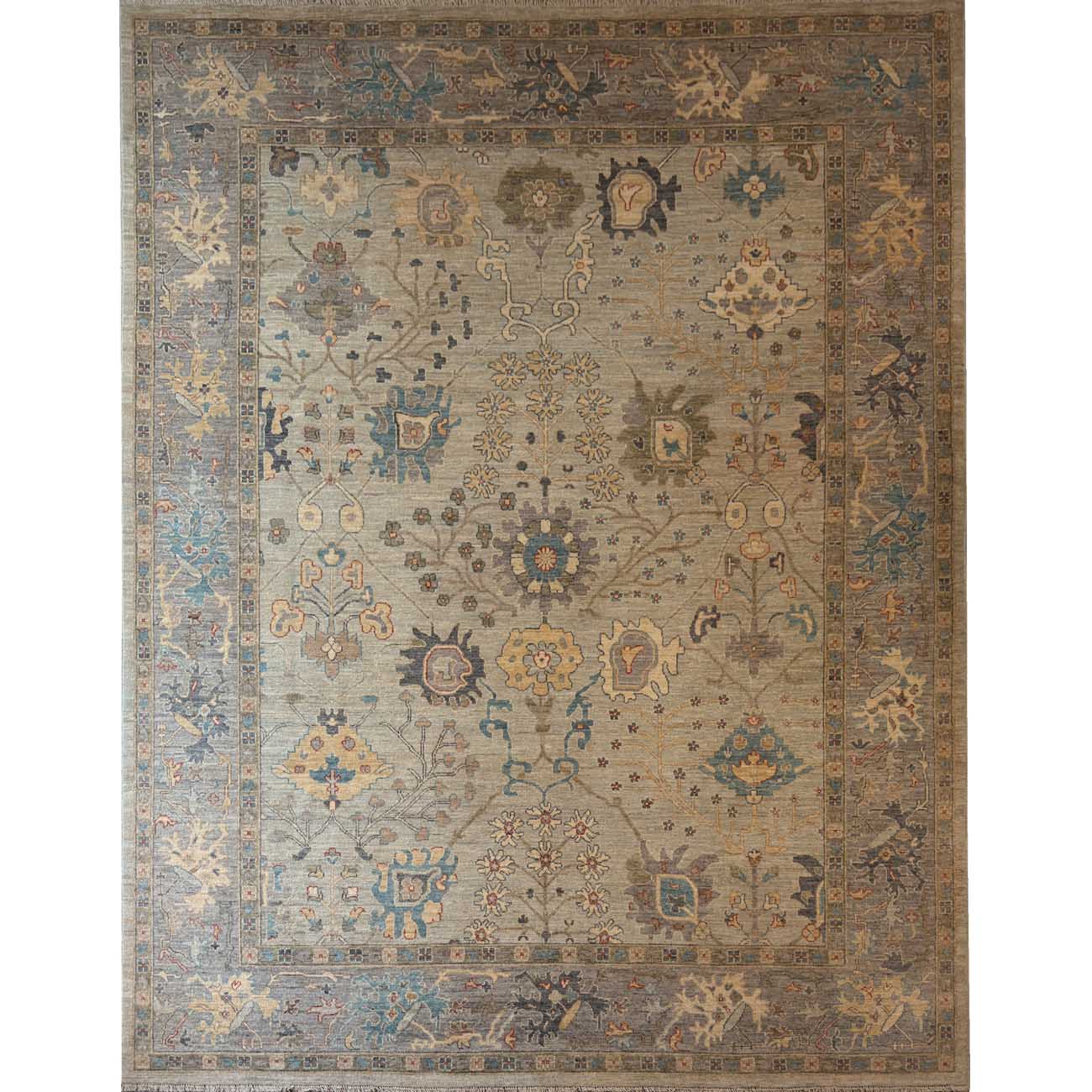 El Dokuma Uşak Yün Halı (275×365 cm)