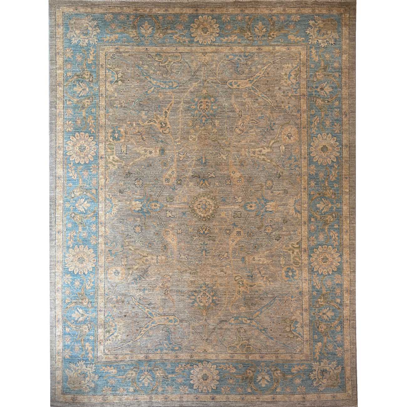 El Dokuma Uşak Yün Halı (275×360 cm)