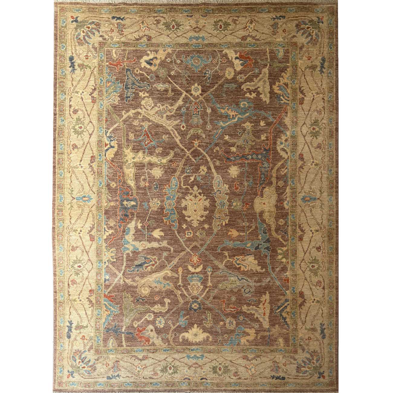 El Dokuma Uşak Yün Halı (200x300 cm)