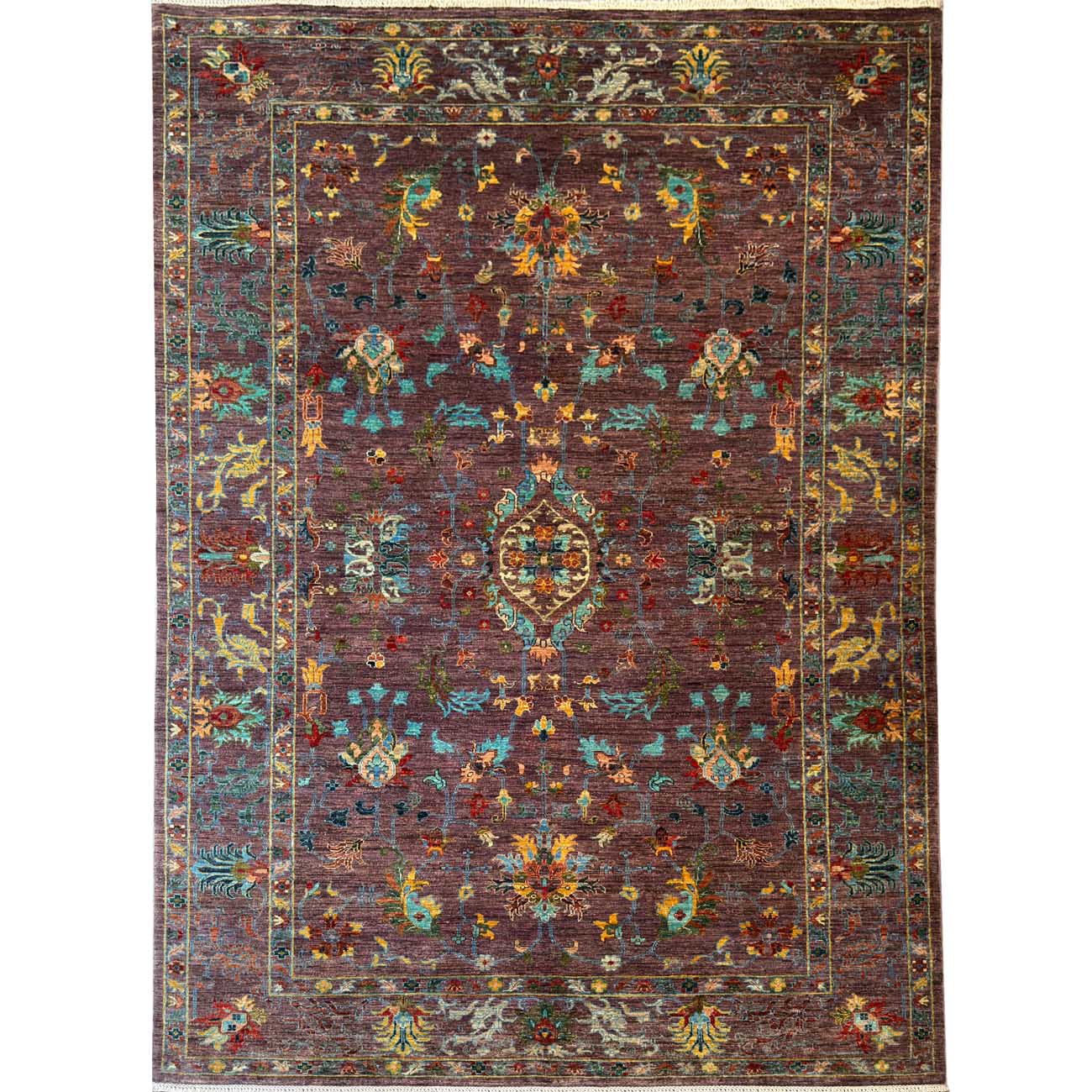 El Dokuma Sultani Yün Halı (205x305 cm)