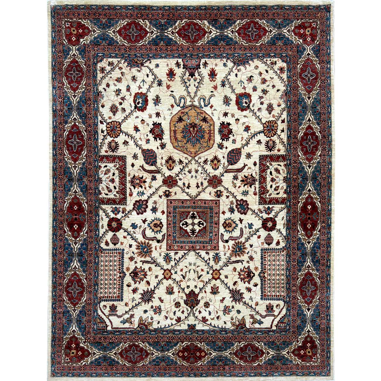 El Dokuma Tabriz İran Yün Halı (250x350 cm)